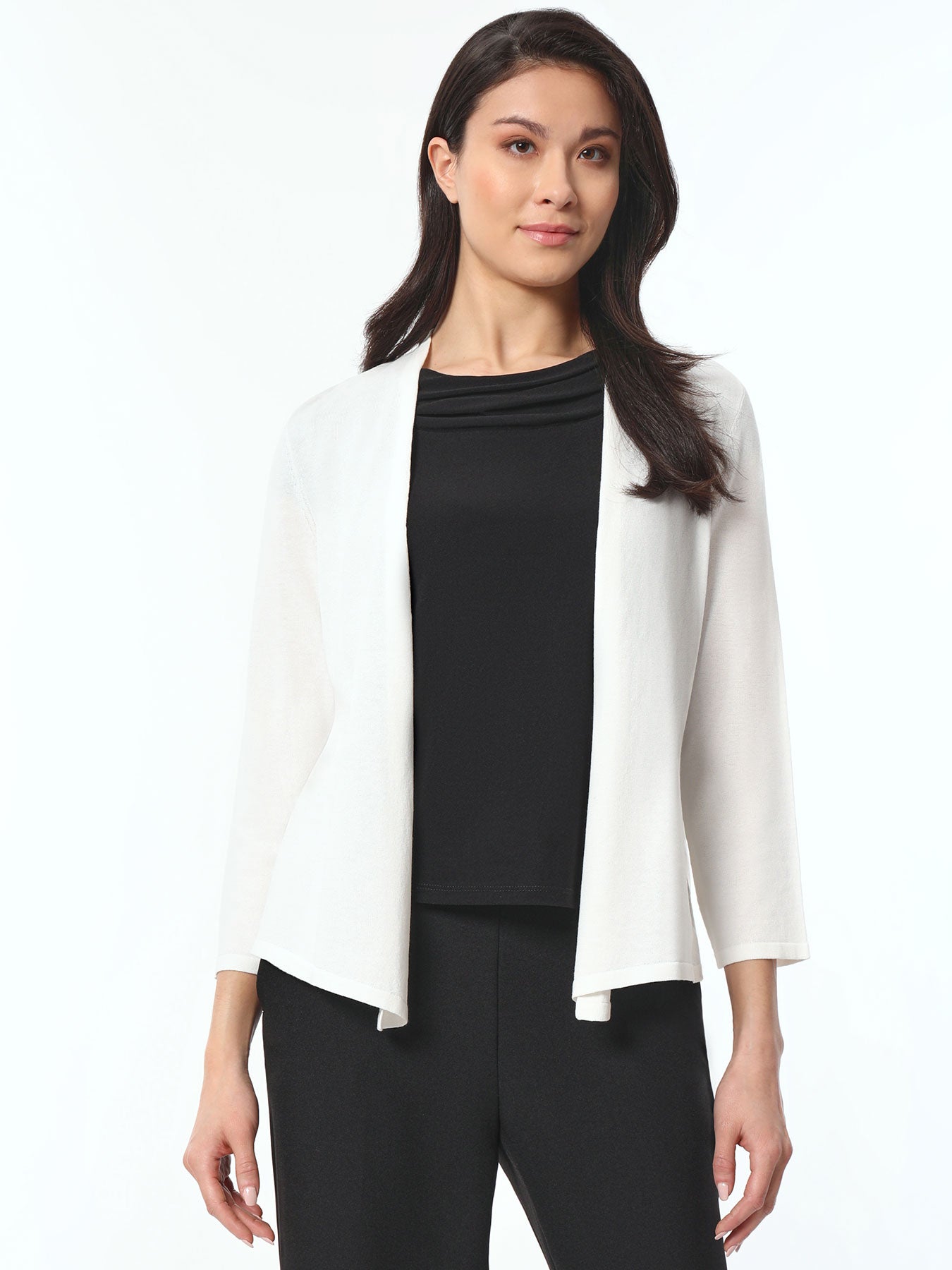 White 2024 formal cardigan