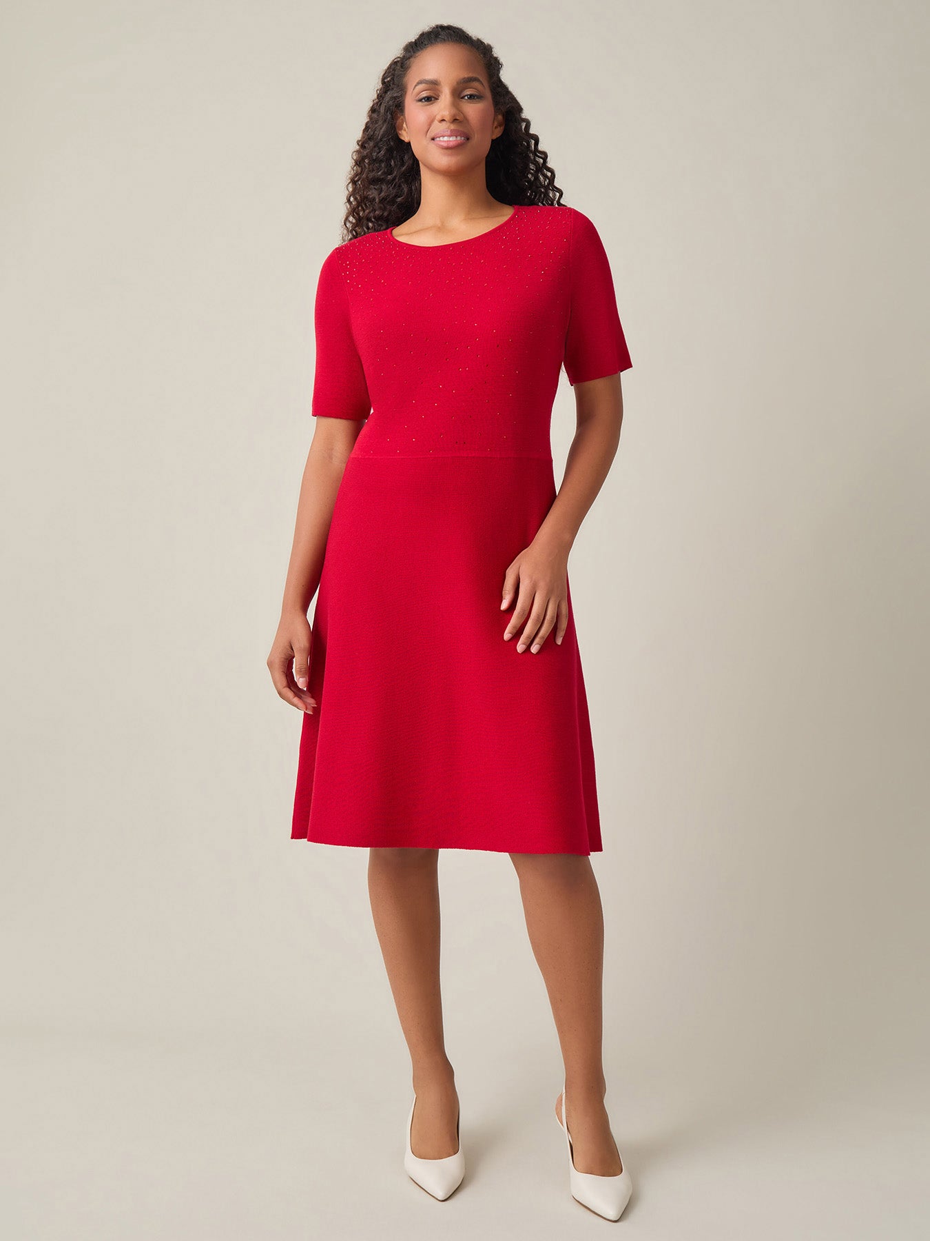 Quarter sleeve dress best sale