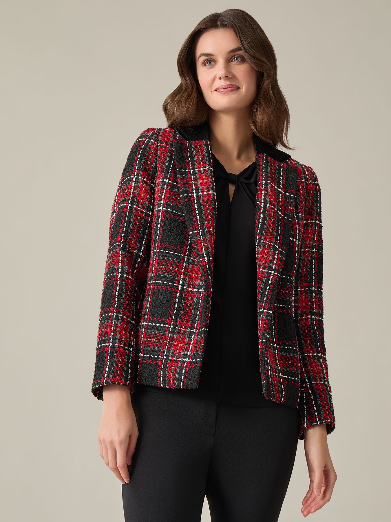 Kasper tweed jacket best sale