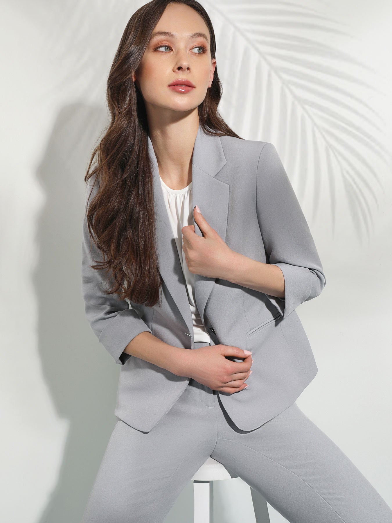 Kasper Gray Dress Suits for Women