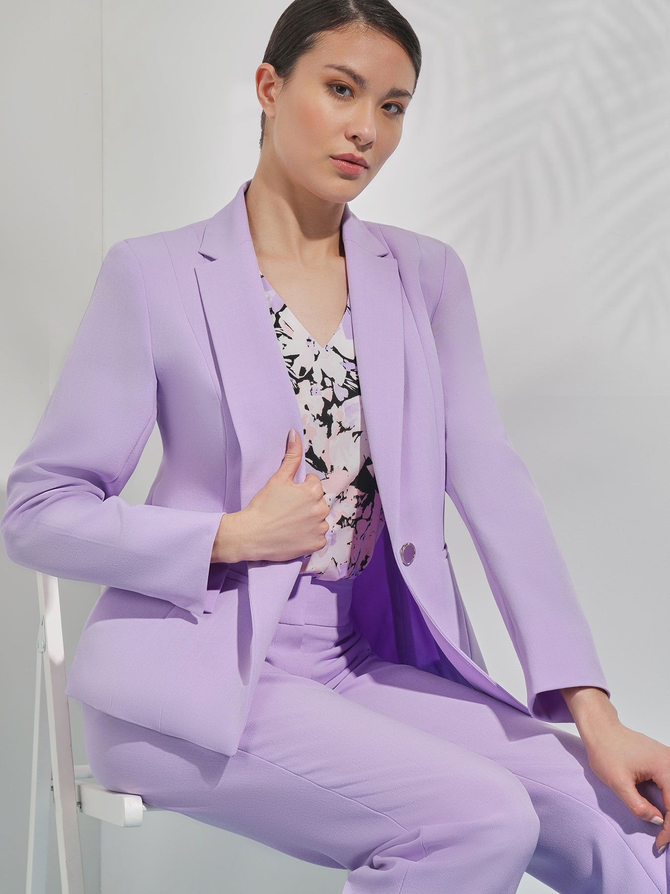 Buy Ellipse Jacket for Girls Jacket for Women's/Latest Stylish Solid Color  Stylish Long Jacket-Deep Lavender , XL Online at Best Prices in India -  JioMart.