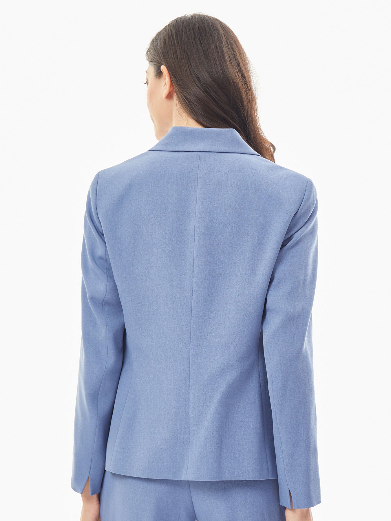 Notched Collar Blazer - Crepe Blazer | Kasper