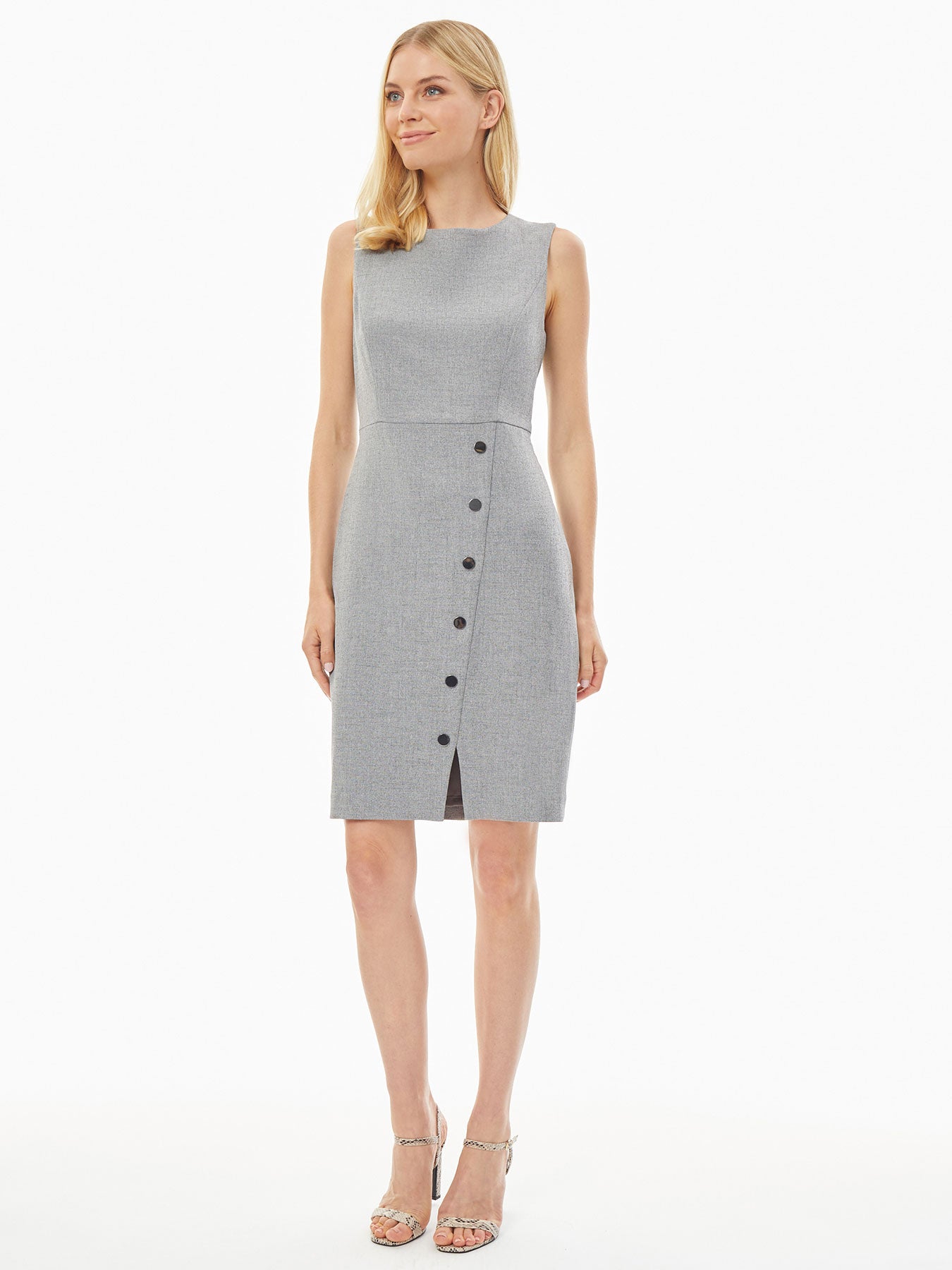 Meryl Dress, Iconic Crossdye Crepe