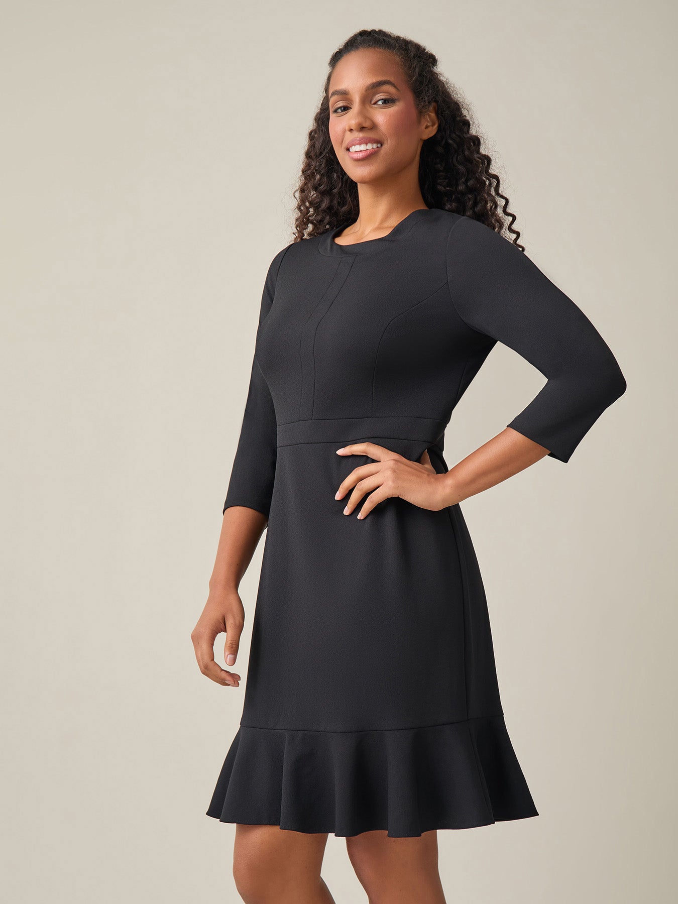 New Kasper knit black dress size cheapest 14 NWT $119