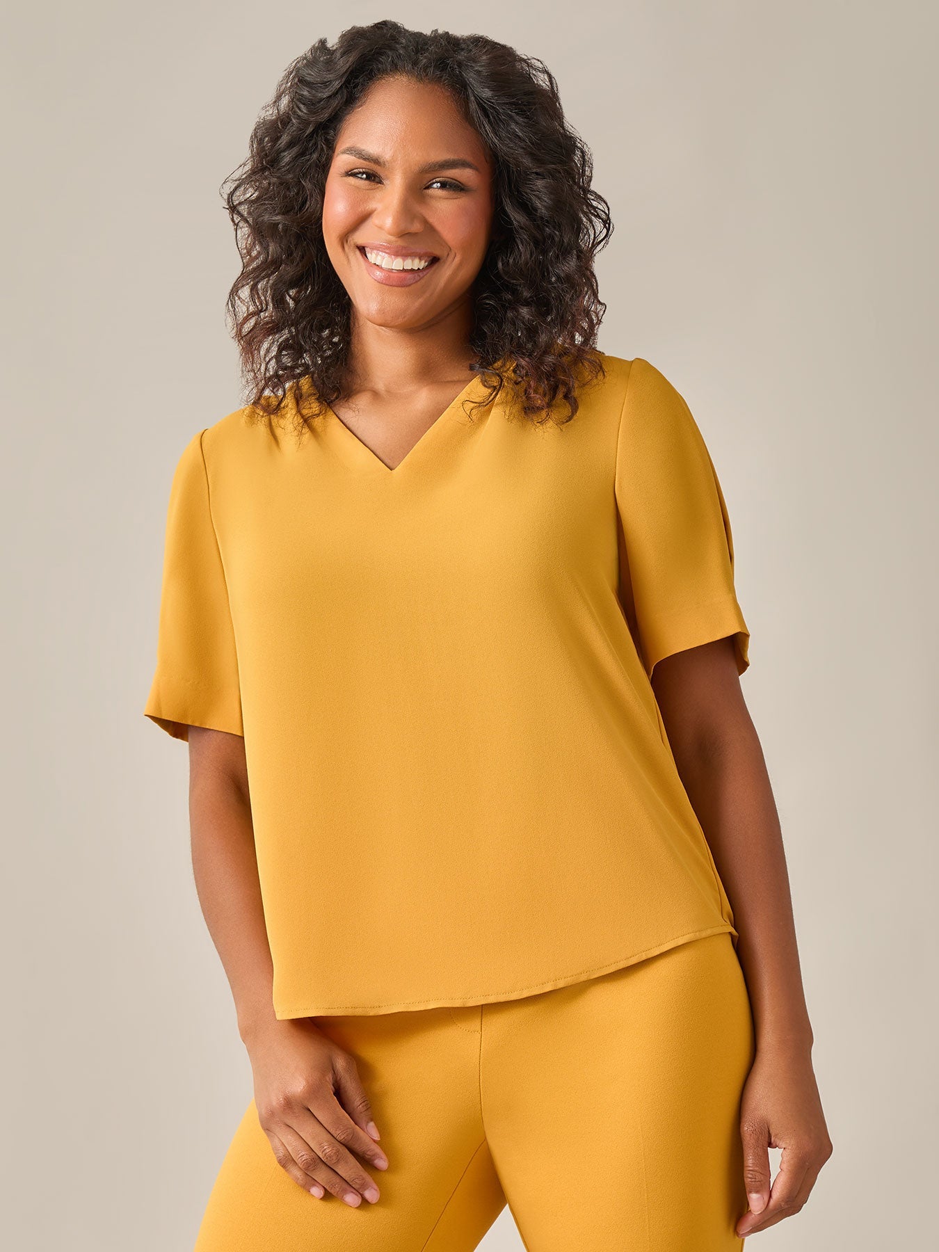 Plus size gold blouse hotsell