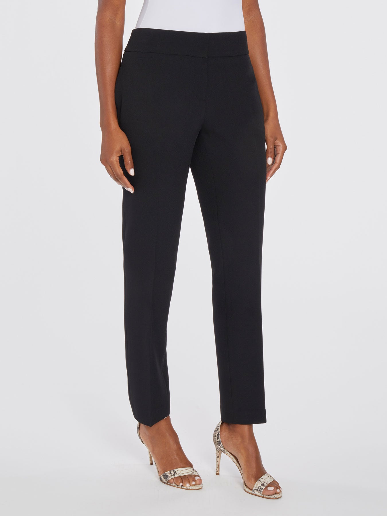 Kasper, Pants & Jumpsuits, Kasper Separates Womens Black Lana Modern Fit  Pants