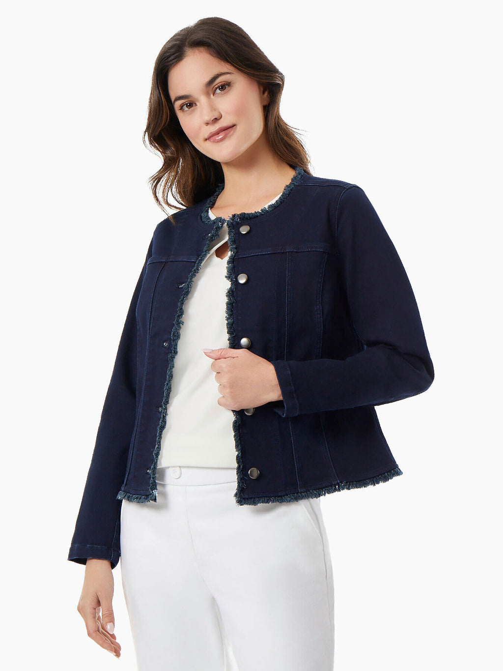 Fringe Denim Jacket - Women's Denim Jacket | Kasper