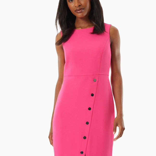 Women's pink shop sheath dress