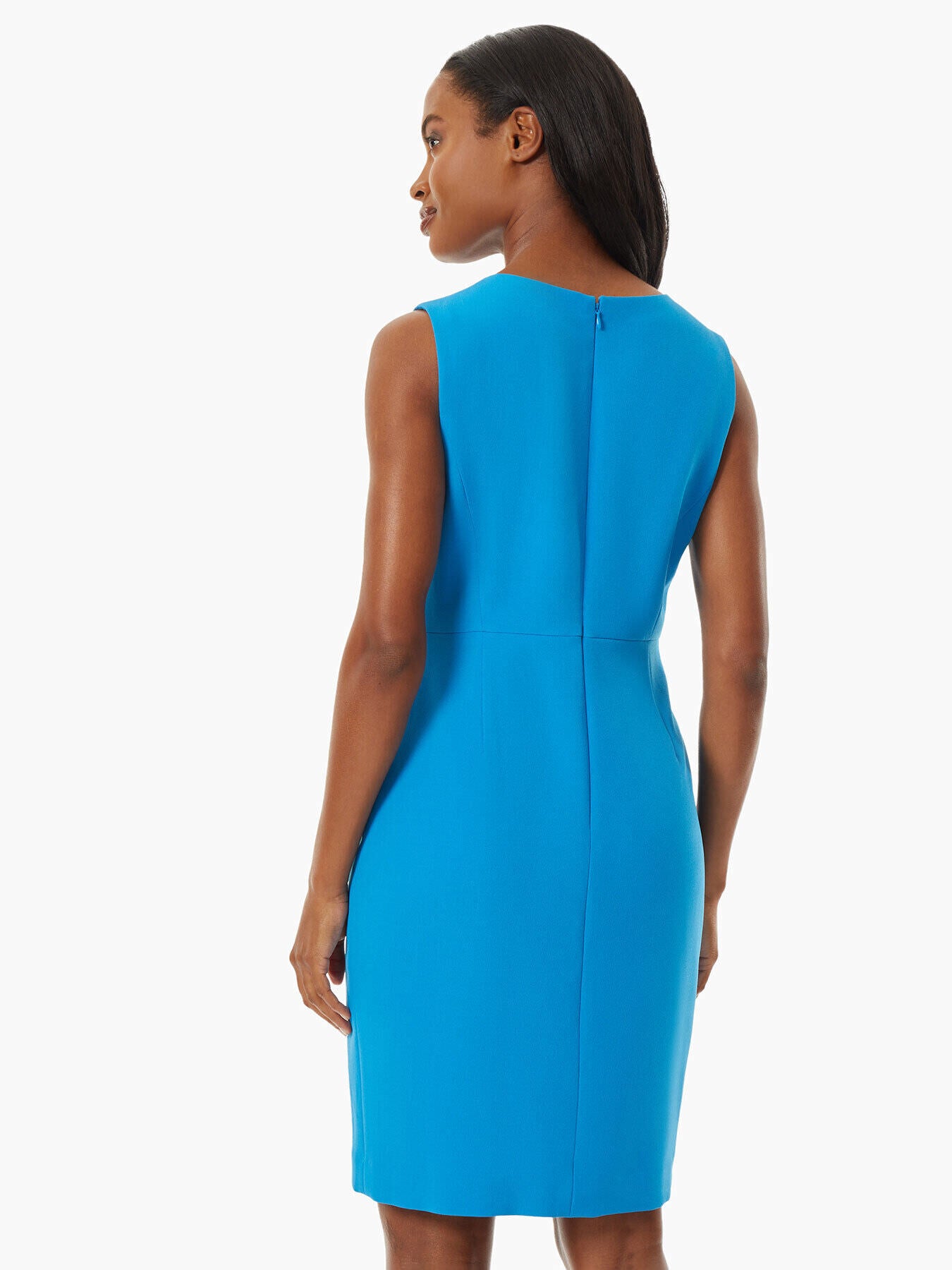 Kasper crepe shop sheath dress