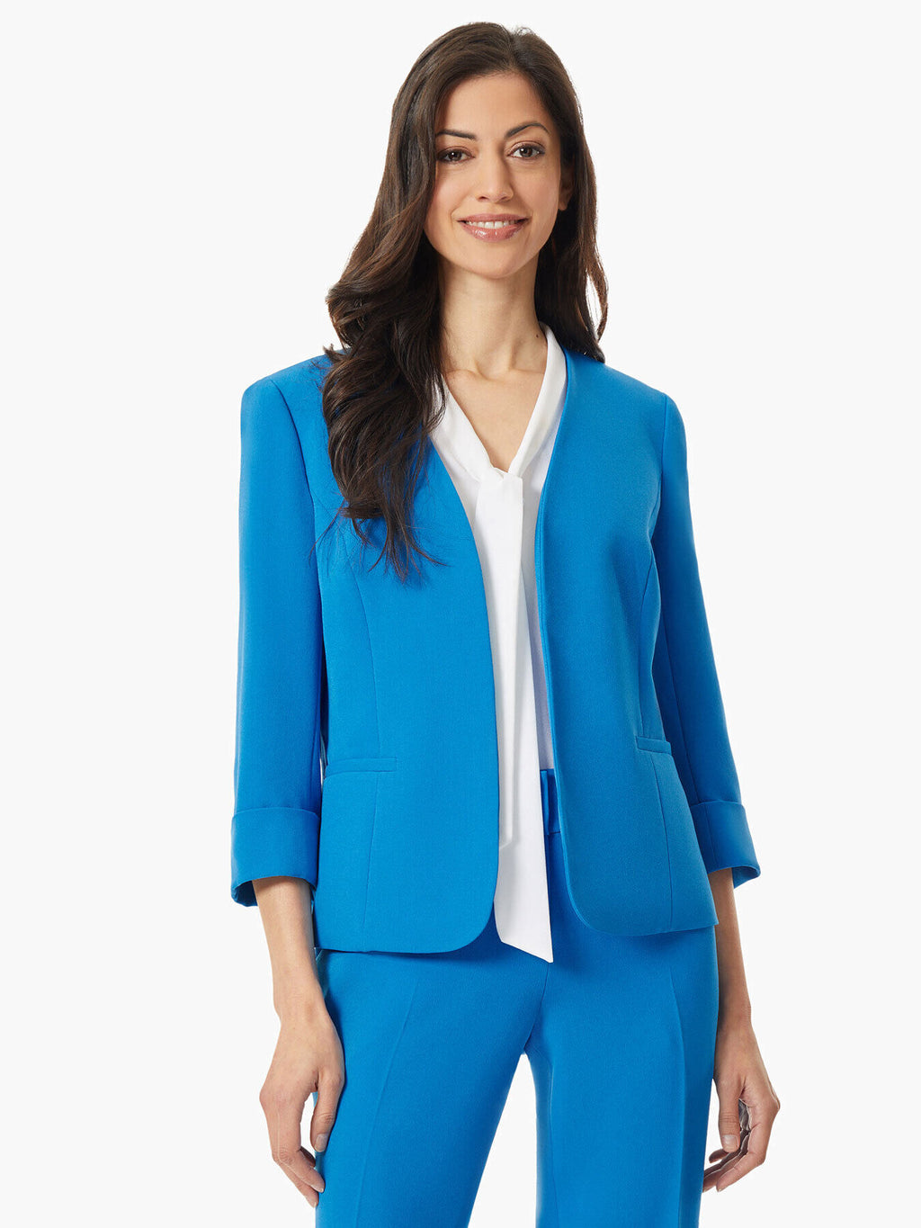 Kasper royal blue on sale blazer